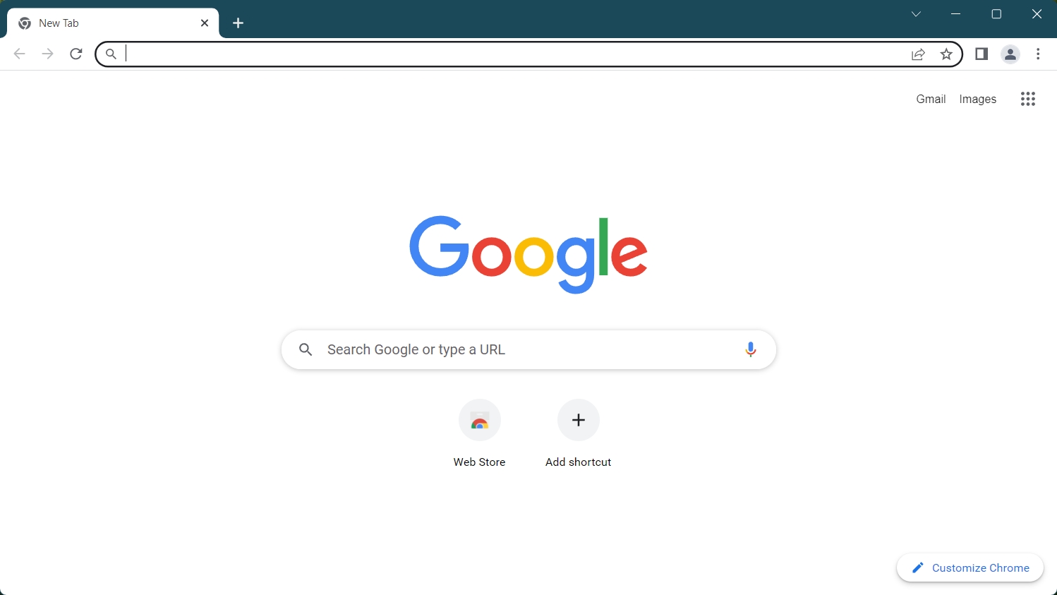 رابط کاربری دسکتاپ گوگل کروم