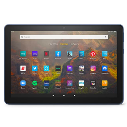 تبلت Amazon Fire HD 10 در پس زمینه سفید