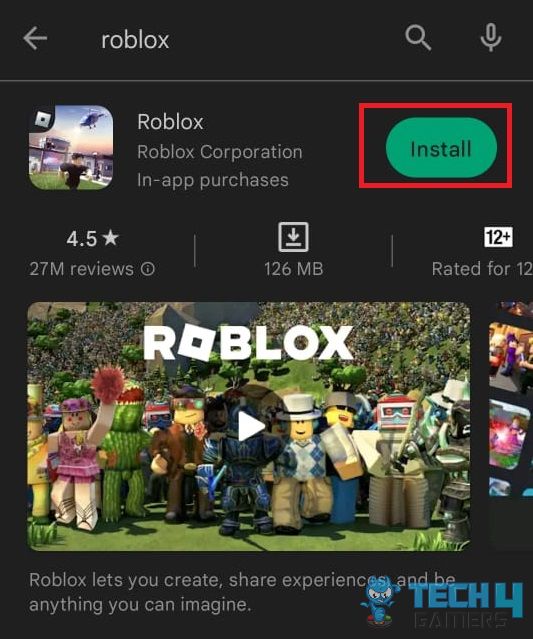 roblox را دانلود و نصب کنید