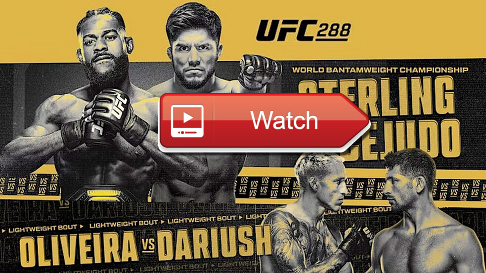 اینجا جایی است که می توان پخش زنده آنلاین UFC 288 Sterling v. Cejudo را مشاهده کرد کانال های رسمی MMA HD رایگان Reddit