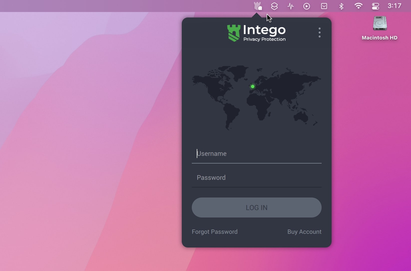وارد Intego شوید