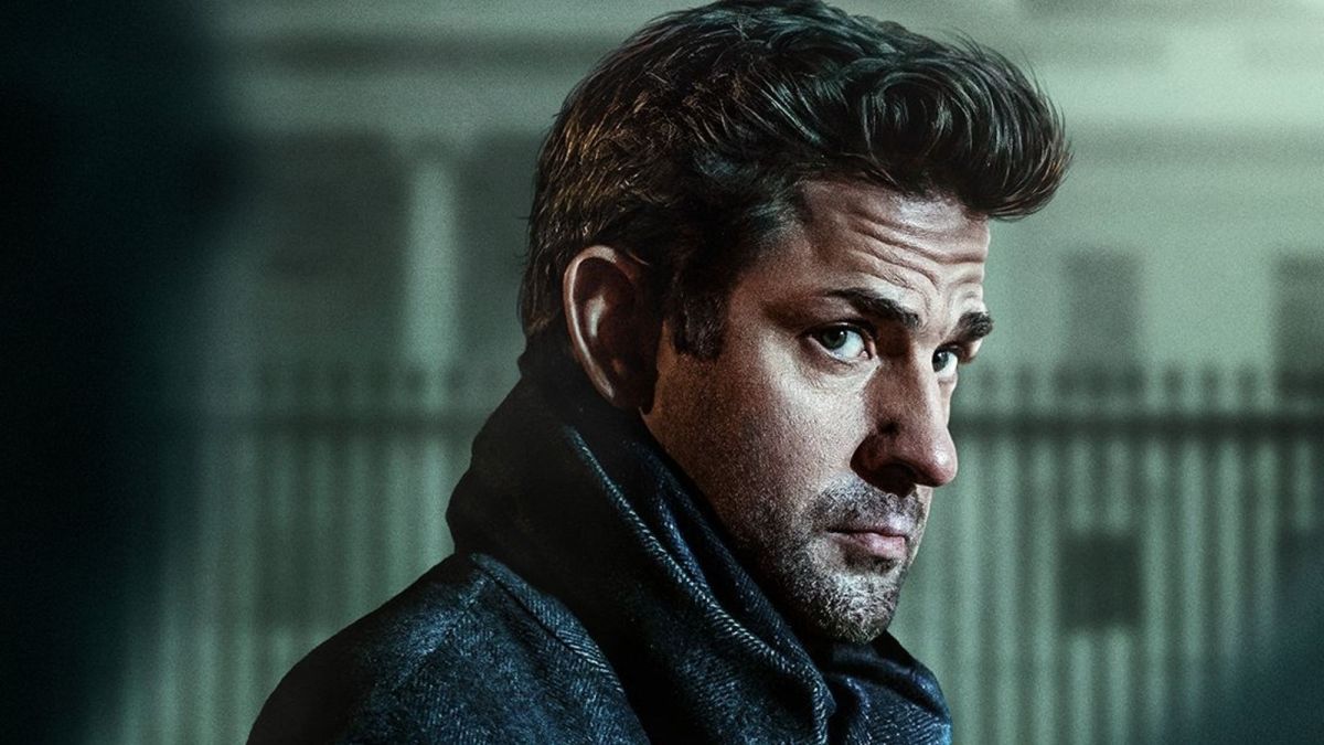 John Krasinski as Jack Ryan in the Jack Ryan season 4 poster