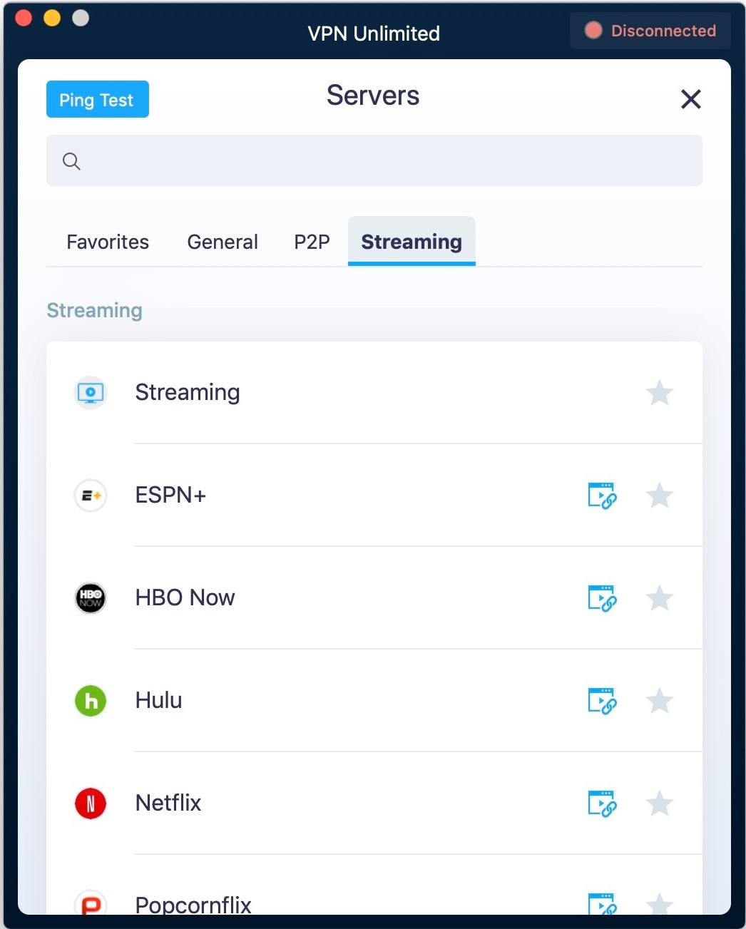 VPN نامحدود بررسی خدمات جریان iOS