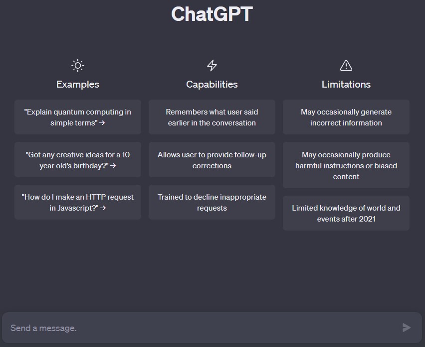 chatgpt خانه