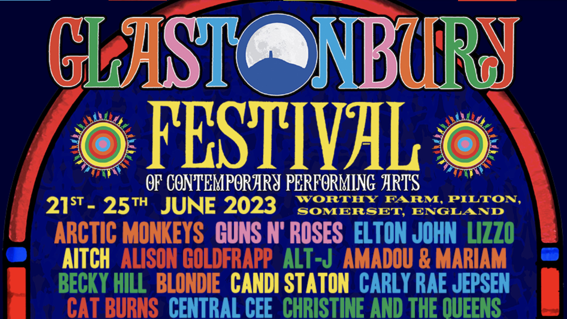 پوستر Glastonbury 2023