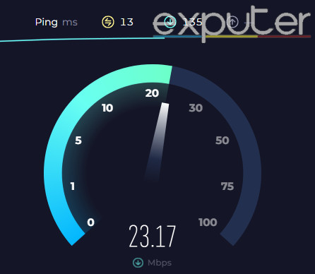 تست سرعت اینترنت برای کد خطای 525