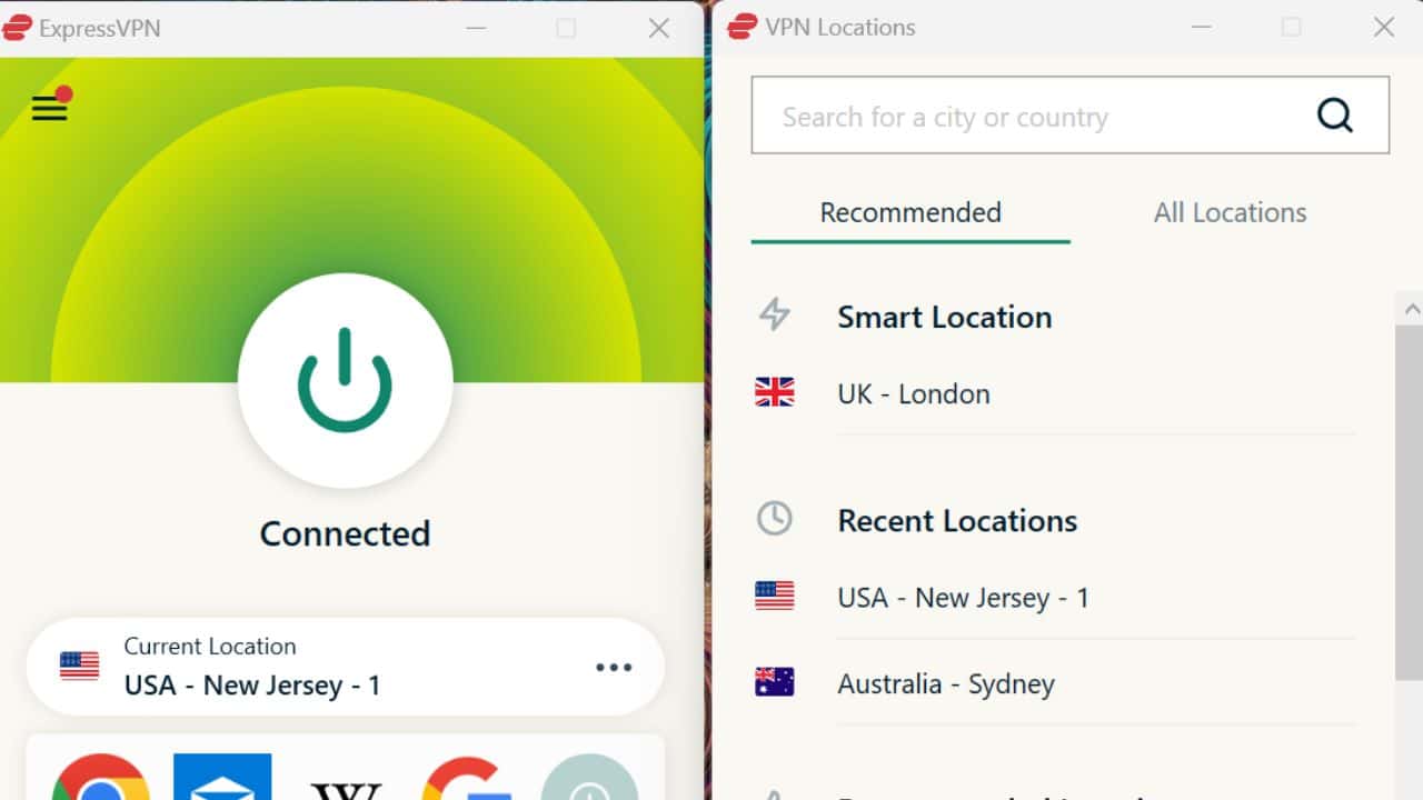 بهترین VPN برای انتخاب سرور PC Express